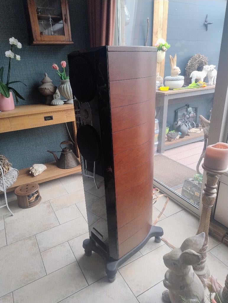 Usher Mini Dancer 2 DMD luidsprekers, Zo goed als nieuw, 120 watt of meer, Front, Rear of Stereo speakers, Ophalen