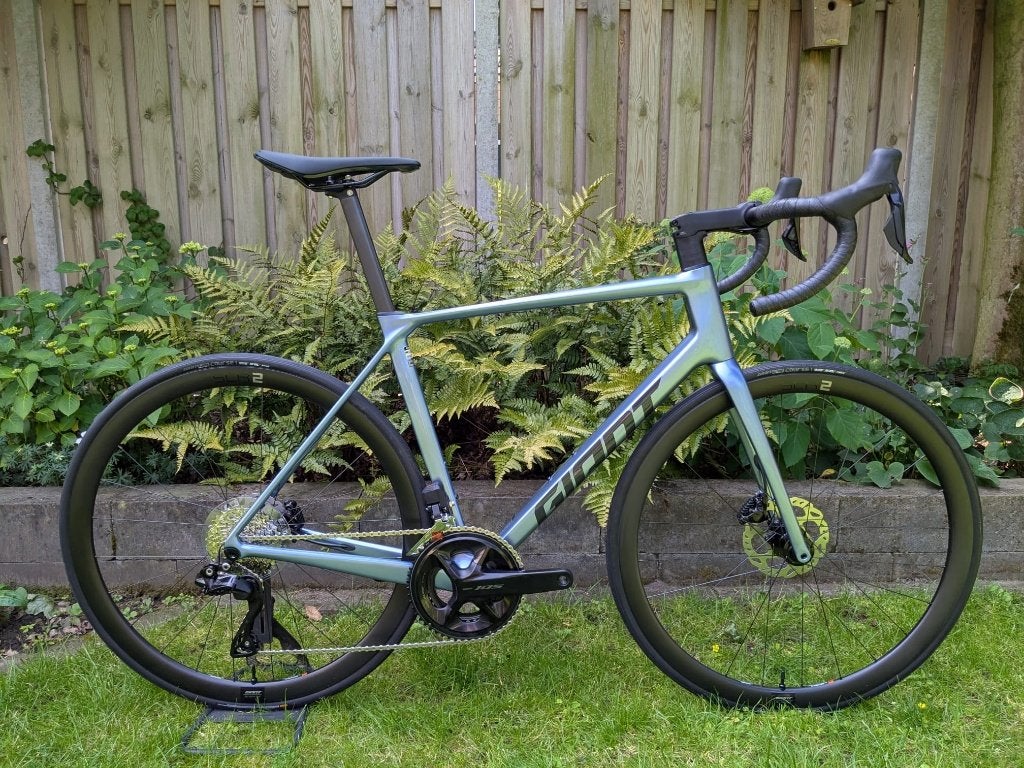 Nieuwe Giant TCR - Shimano Di2 - Carbon wielset - Maat ML, Fietsen en Brommers, Fietsen | Racefietsen, Ophalen, Carbon, Nieuw