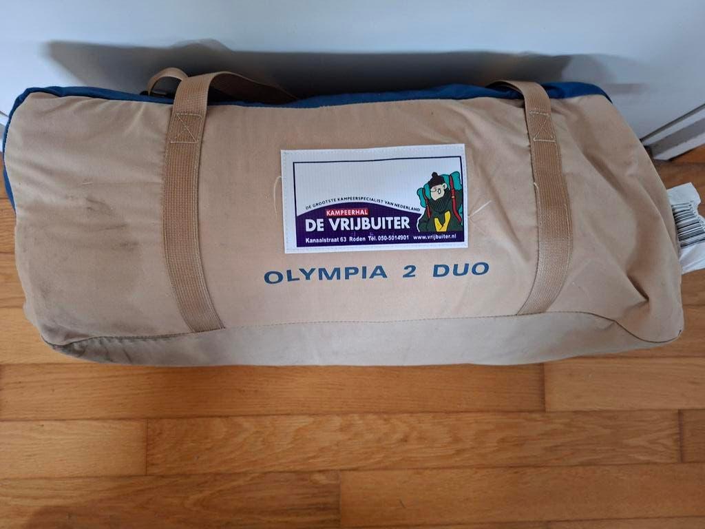 Katoenen Vrijbuiter tent  - Olympia 2 Duo, Ophalen, Gebruikt, Tot en met 2