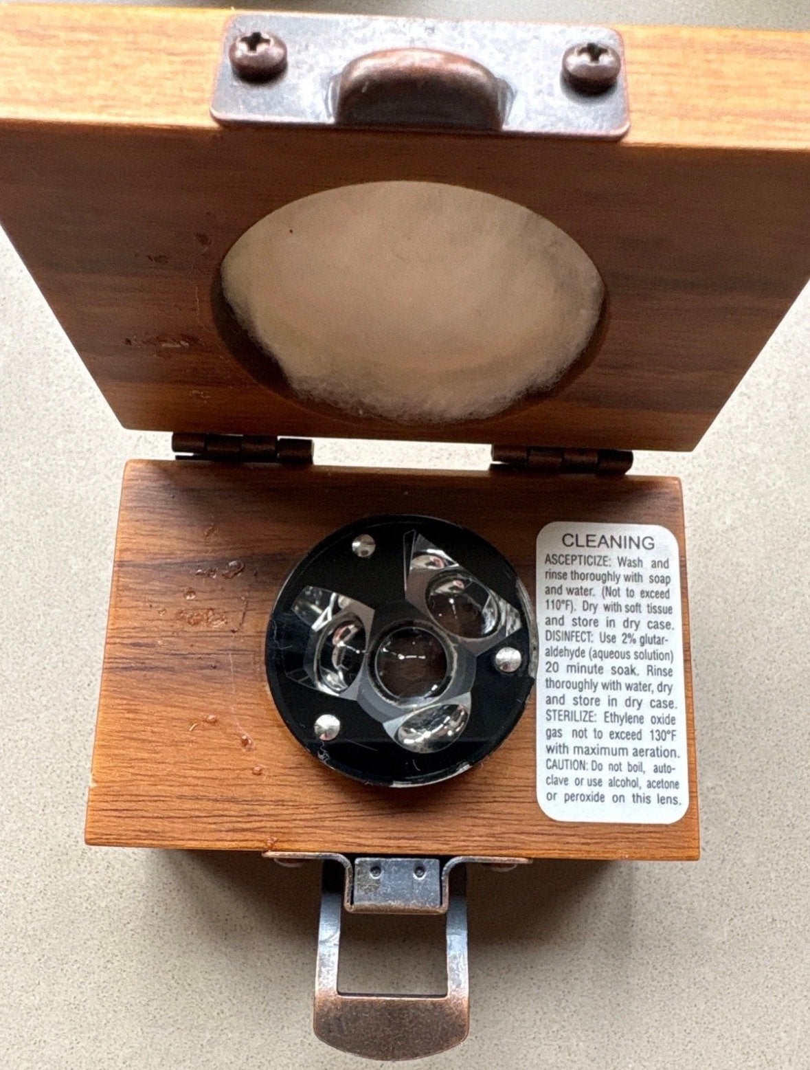 Ocular Instruments OG3M Drie Spiegel Diagnostische Lens, Ophalen of Verzenden