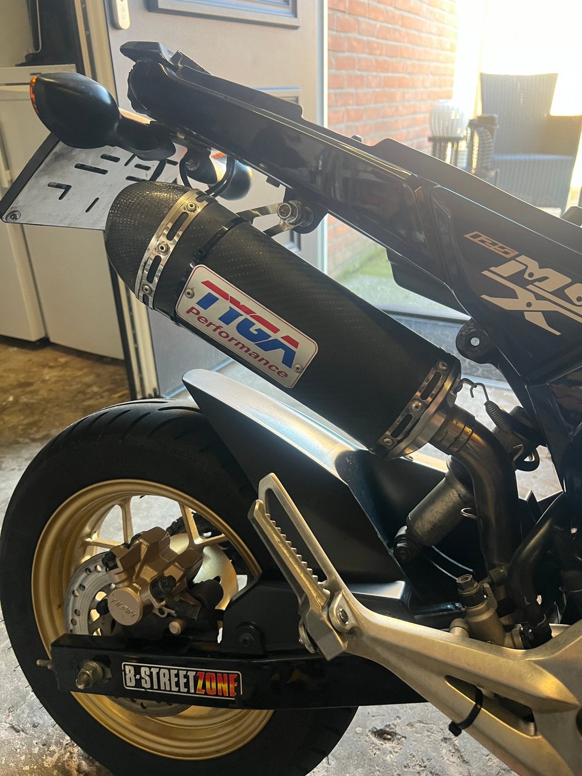 Carbon Tyga uitlaat Honda msx 125, Ophalen of Verzenden, Gebruikt