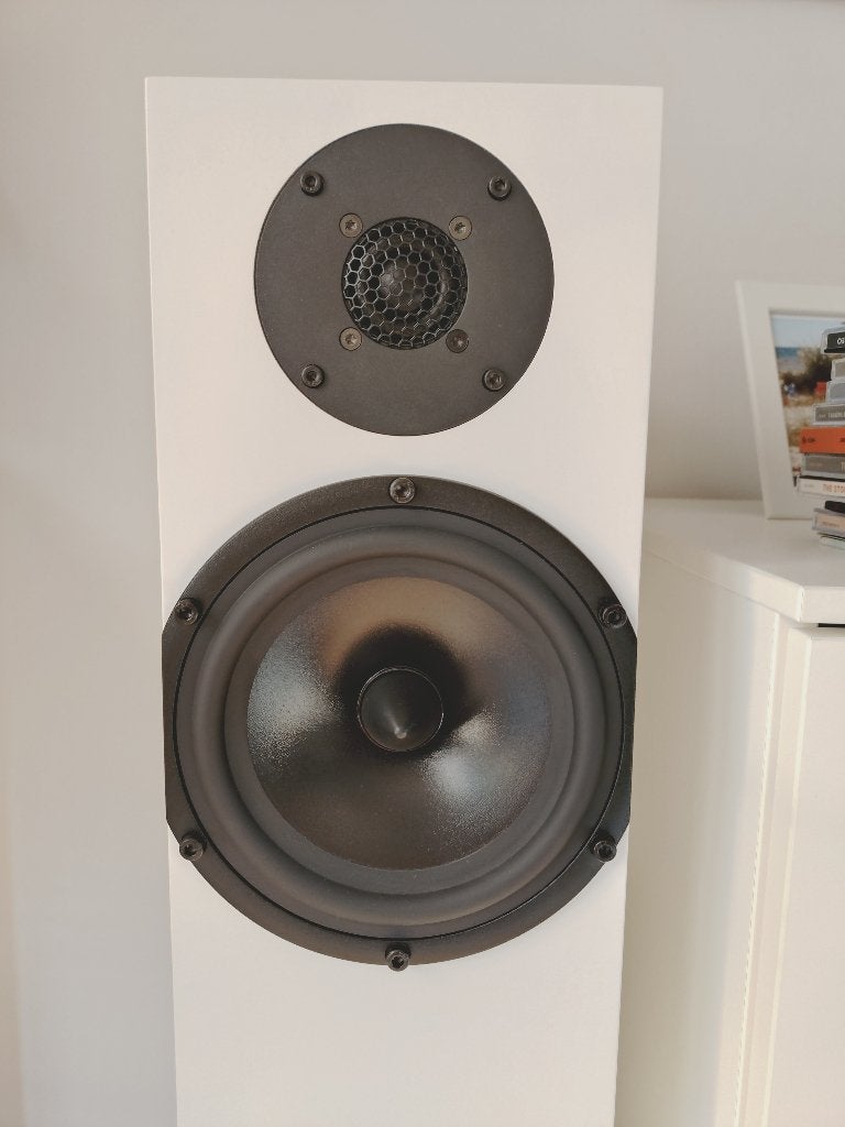 Spendor A4 (1e generatie) Satin White – in nieuwstaat