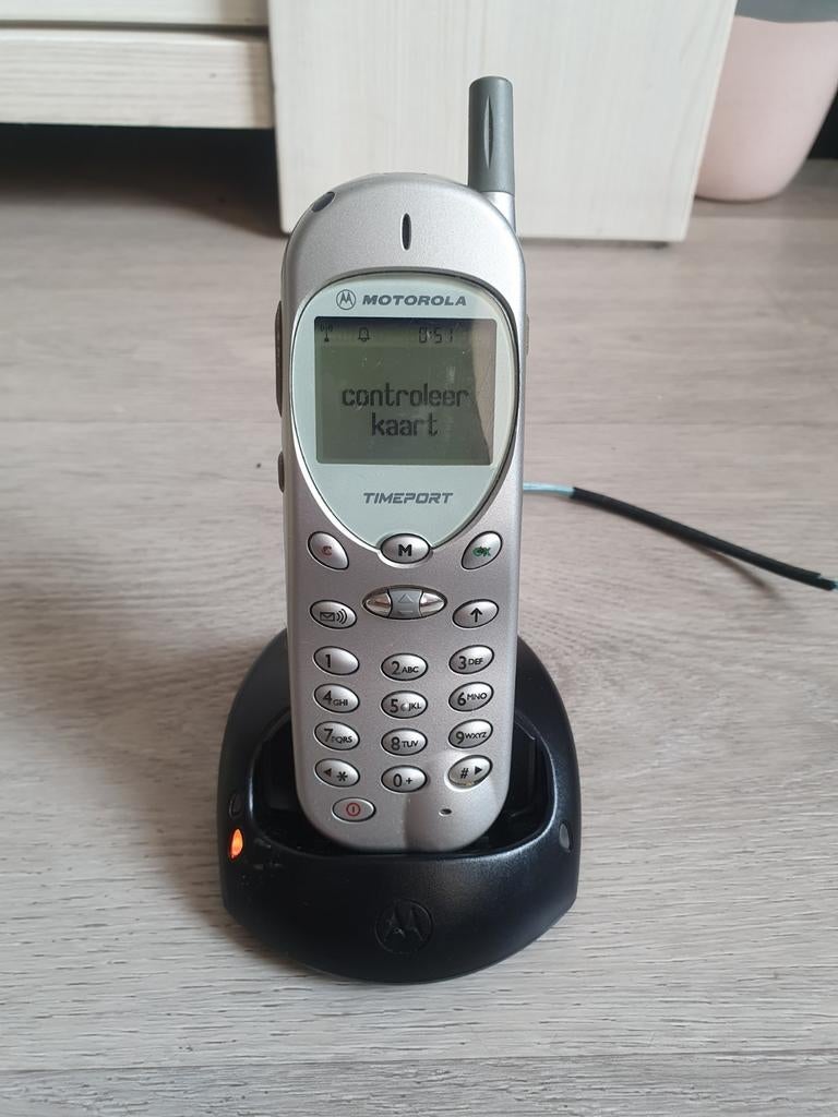 Zeldzame Motorola Timeport 250 in perfecte staat, Ophalen of Verzenden