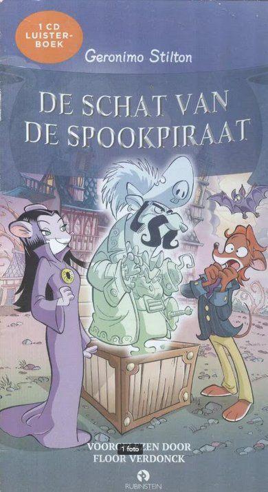 1 CD-Luisterboek. De schat van de spookpiraat. NR0918, Boeken, Luisterboeken, Verzenden, Cd, Kind