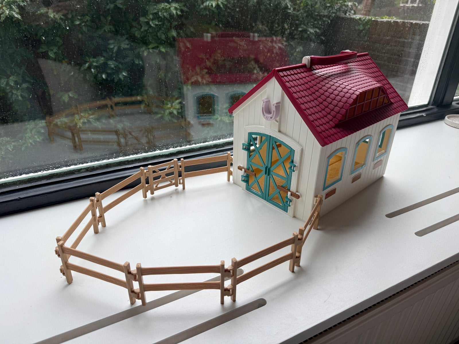 Schleich Horse Club Open Stal ‘Klein Hoefijzer’, Ophalen of Verzenden, Zo goed als nieuw