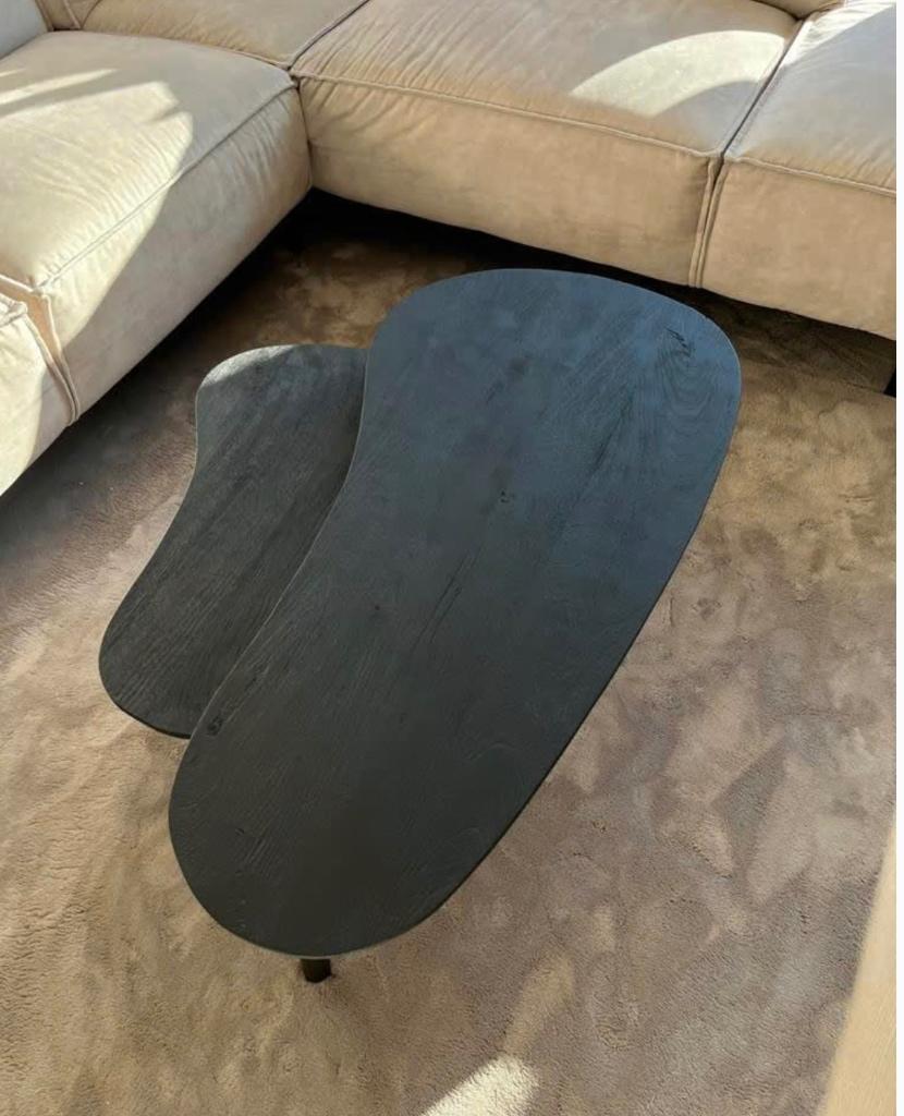 Salontafel Guus, Ophalen, 100 tot 150 cm, Rond, 50 tot 100 cm