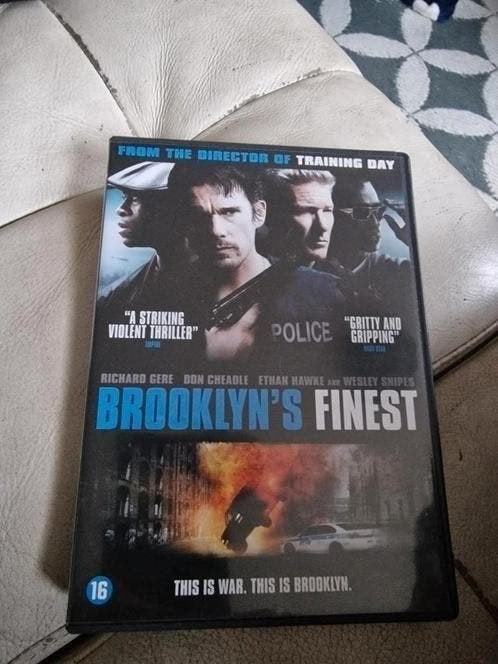 Brooklyn's Finest - Actiethriller DVD (Richard Gere), Cd's en Dvd's, Vanaf 16 jaar, Ophalen of Verzenden, Gebruikt, Actiethriller