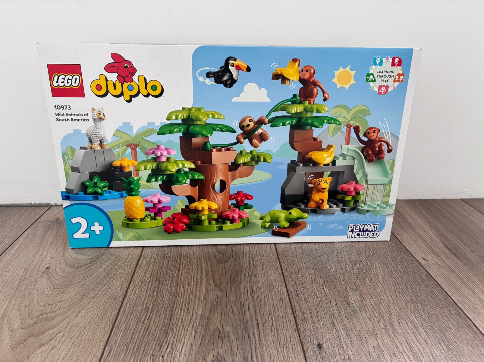 Lego duplo 10973 Wilde dieren van Zuid Amerika, Ophalen, 10 tot 50 stukjes, Zo goed als nieuw