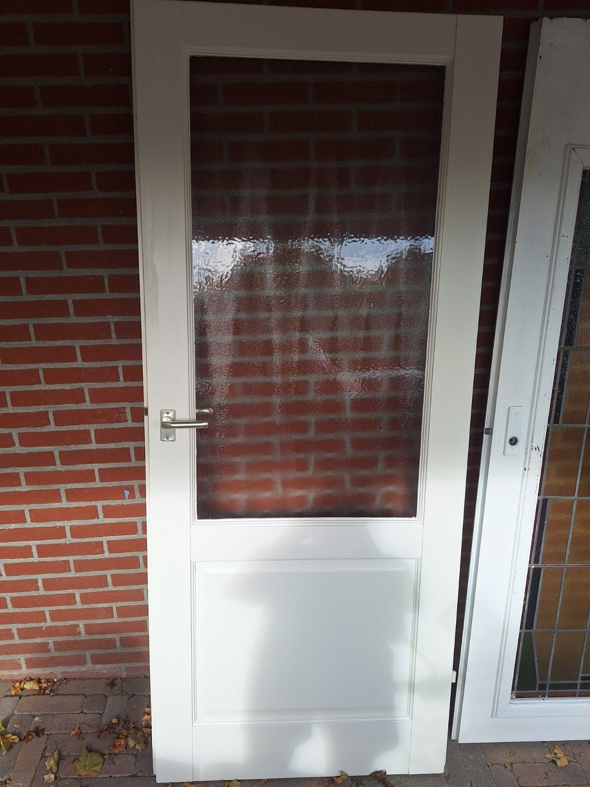 opdekdeur binnen 201,5 bij 83, Doe-het-zelf en Verbouw, Ophalen, Zo goed als nieuw, Binnendeur, 200 tot 215 cm