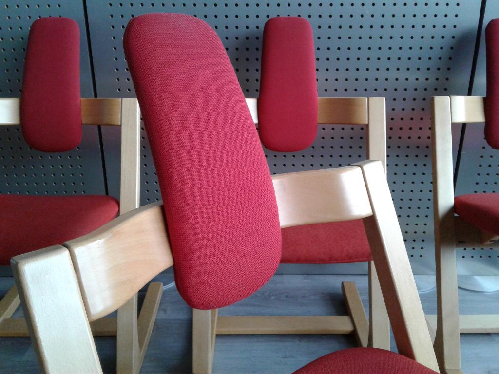 Set van 4x Stokke (Variér) Pendulum (Rood), Gebruikt!, Gebruikt, Ophalen of Verzenden, Overige materialen, Rood