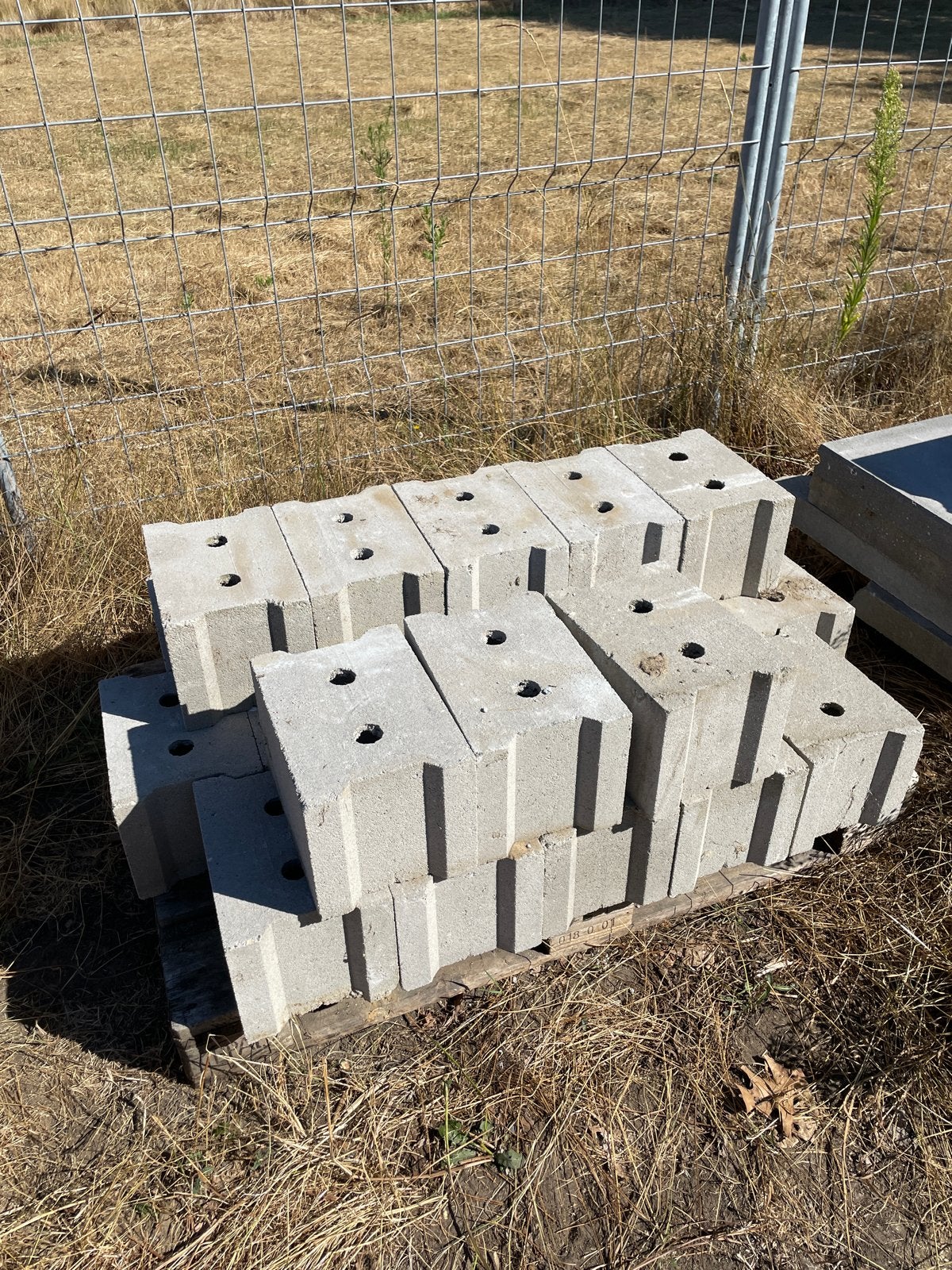 24 Betonnen bouwblokken - Ideaal voor diverse projecten, Ophalen, Nieuw, Beton