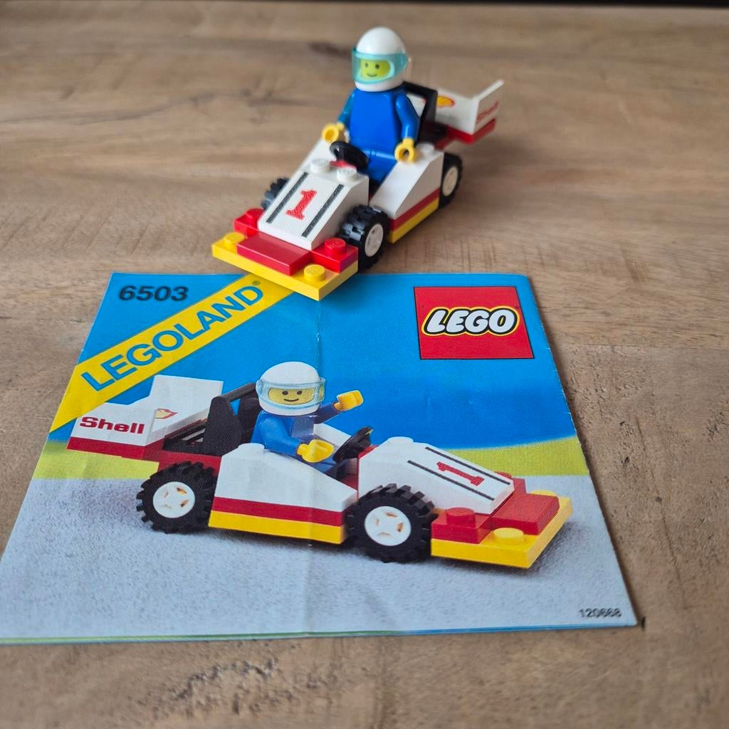 Lego 6503 - Compleet met boekje (minder goede staat), Kinderen en Baby's, Speelgoed | Duplo en Lego, Ophalen of Verzenden, Gebruikt