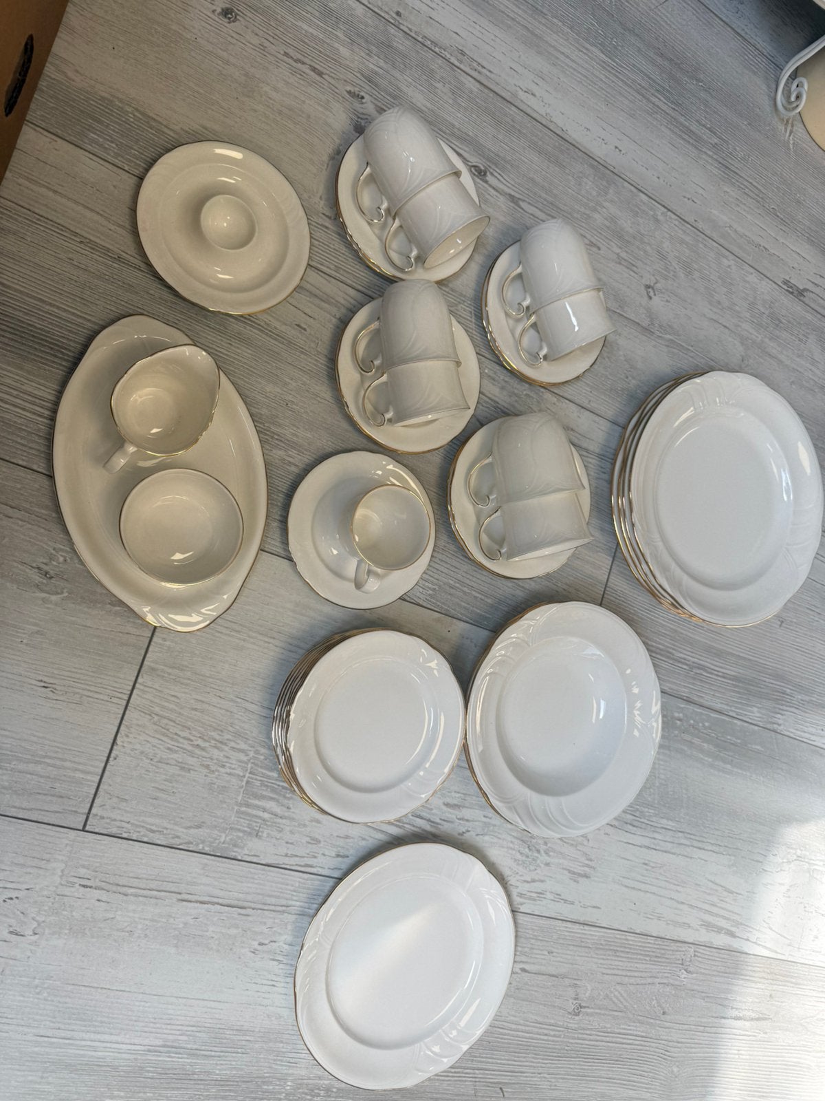 OPRUIMING: Royal Albert Horizons Tiara, Ophalen of Verzenden, Zo goed als nieuw, Overige stijlen, Kop(pen) en/of Schotel(s)