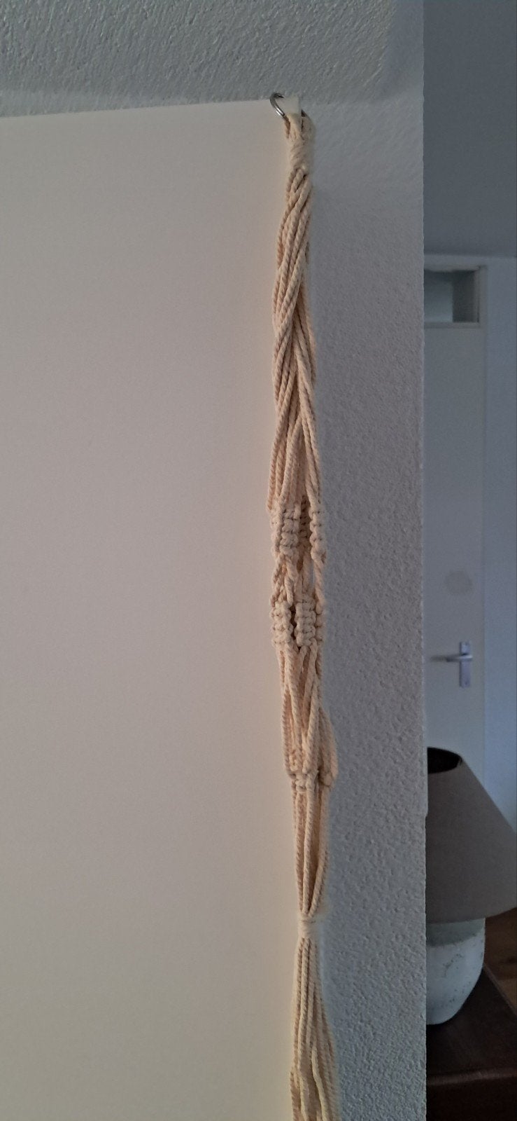 Macramé Plantenhanger:, Ophalen of Verzenden