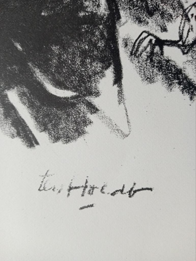 Ten Hoopen lithografie jaren 70, Ophalen of Verzenden