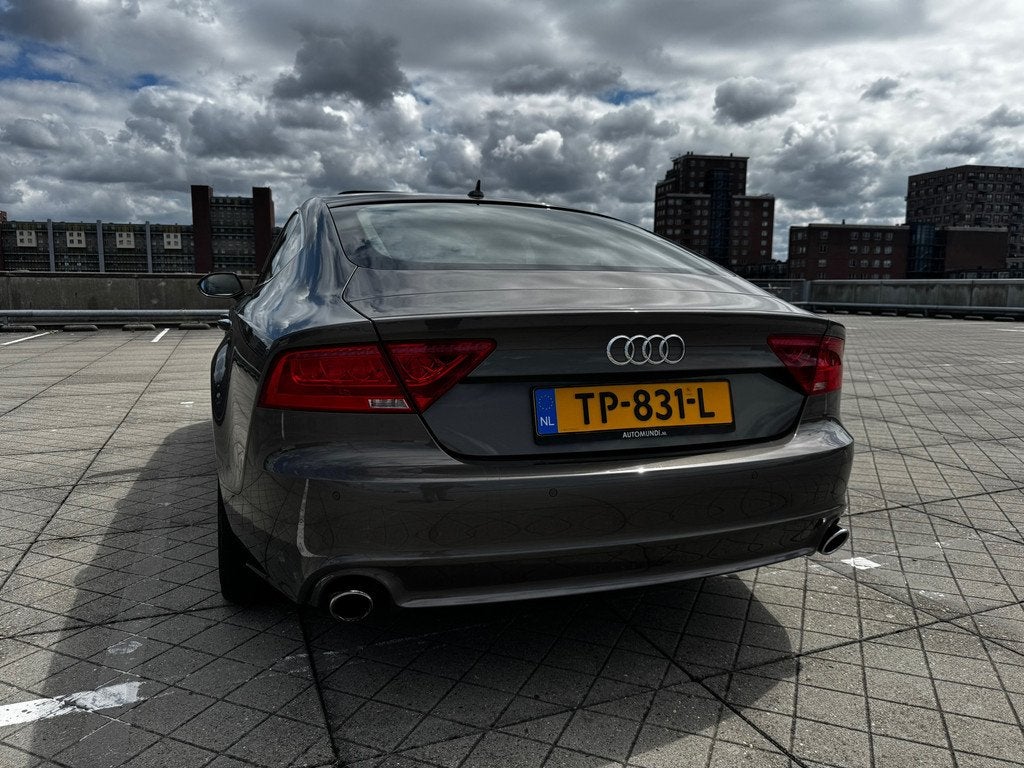 Audi A7 Sportback 3.0 TFSI quattro 310PK Pro Line Schuifdak, Auto's, Audi, Euro 5, Gebruikt, Beige, 2995 cc