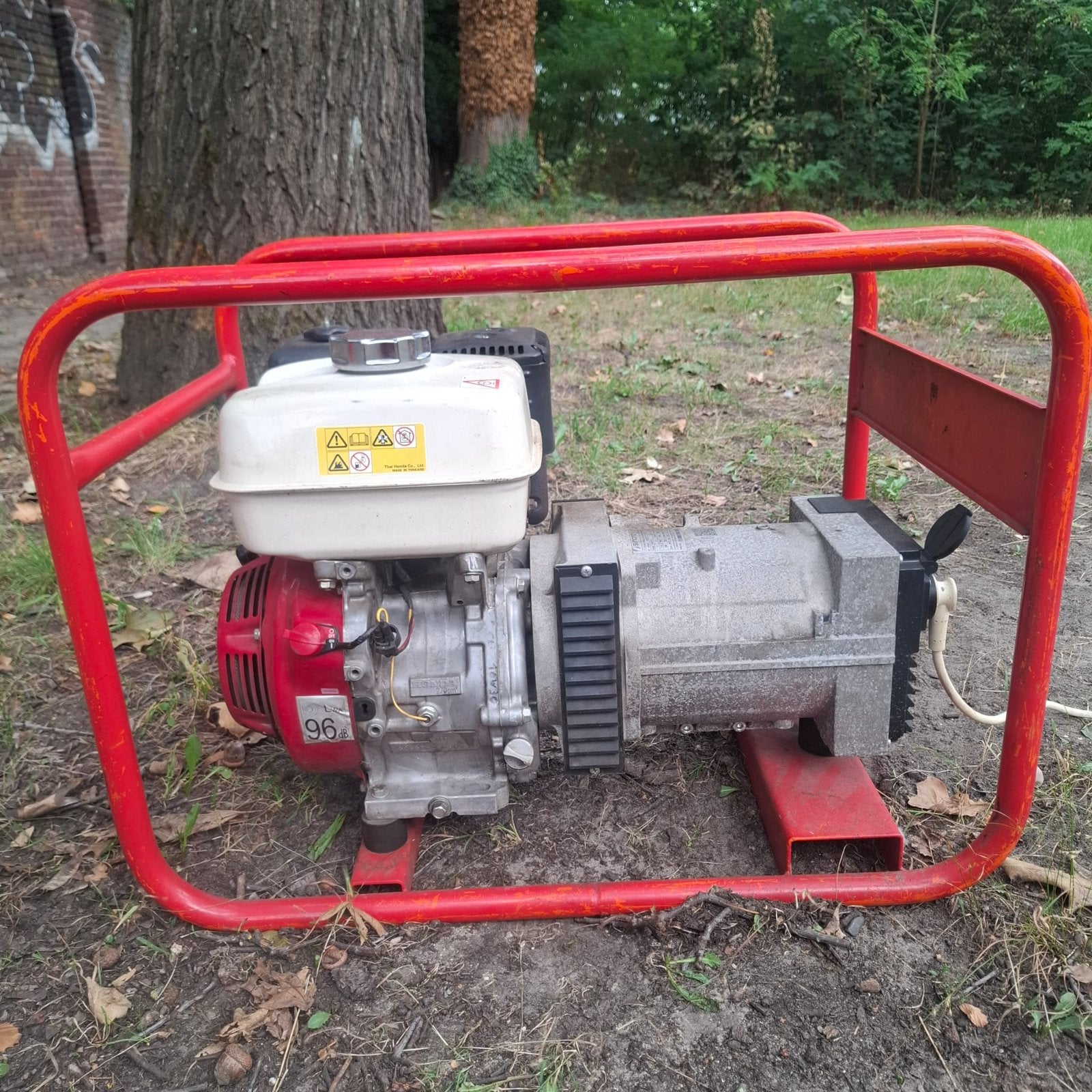 Stroomgenerator Honda GX, Ophalen, Zo goed als nieuw, Benzinemotor, 1800 rpm of meer