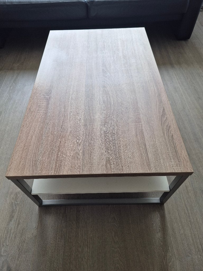 Salontafel, Ophalen, Gebruikt, 100 tot 150 cm, Eikenhout