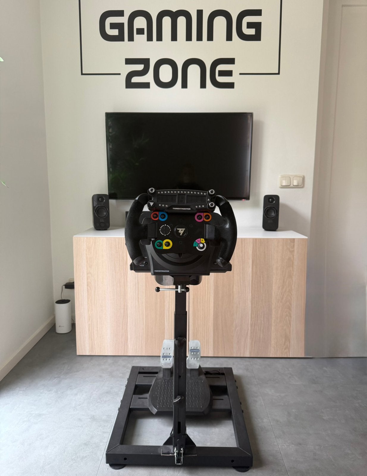 Complete raceset van Thrustmaster voor PS in topconditie!, Ophalen, Gebruikt