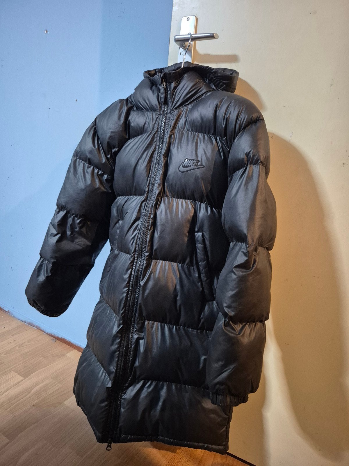Nike Therma-FIT Pufferjas met capuchon - Kindermaat L, Ophalen, Gebruikt, Nike, Jongen of Meisje