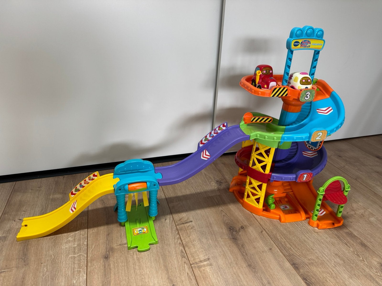 Vtech toet toet parkeertoren, Kinderen en Baby's, Speelgoed | Vtech, Ophalen of Verzenden, Gebruikt, 6 jaar of ouder