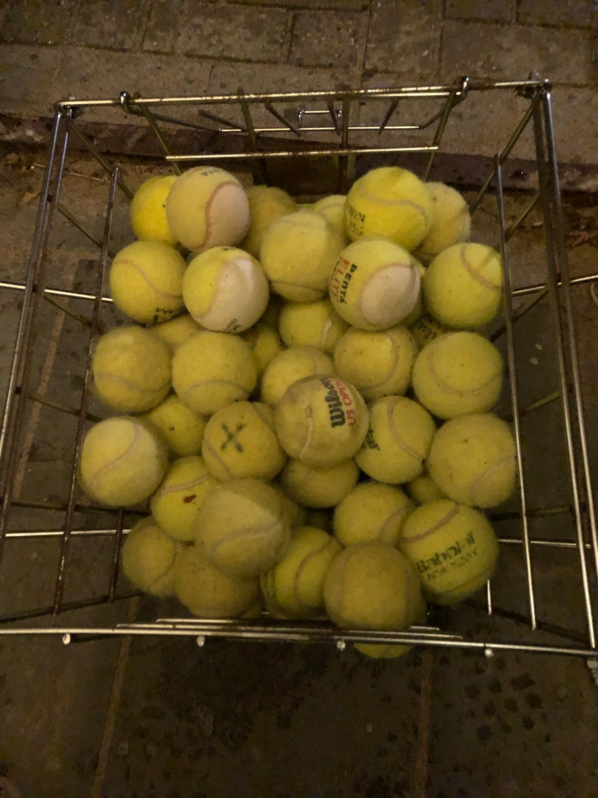 Gebruikte tennisballen, Ophalen of Verzenden, Gebruikt
