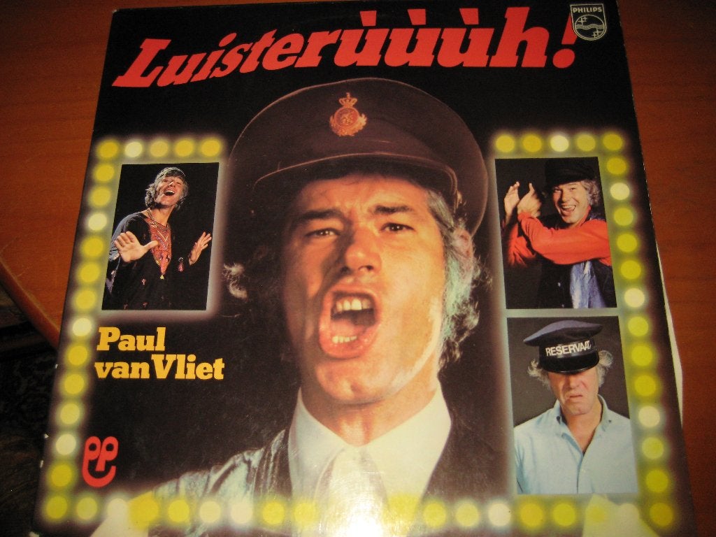 LP, Paul van Vliet: Luisteruuuh!, Ophalen of Verzenden, Zo goed als nieuw, 12 inch