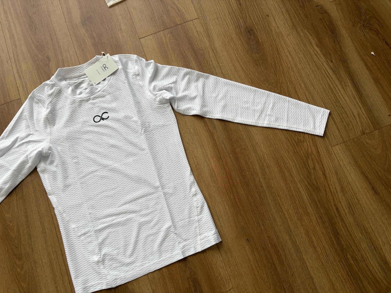 Acelera Base Layer met Lange Mouwen - Wit, Maat S, Wit, Nieuw, Ophalen of Verzenden, Hardlopen of Fietsen