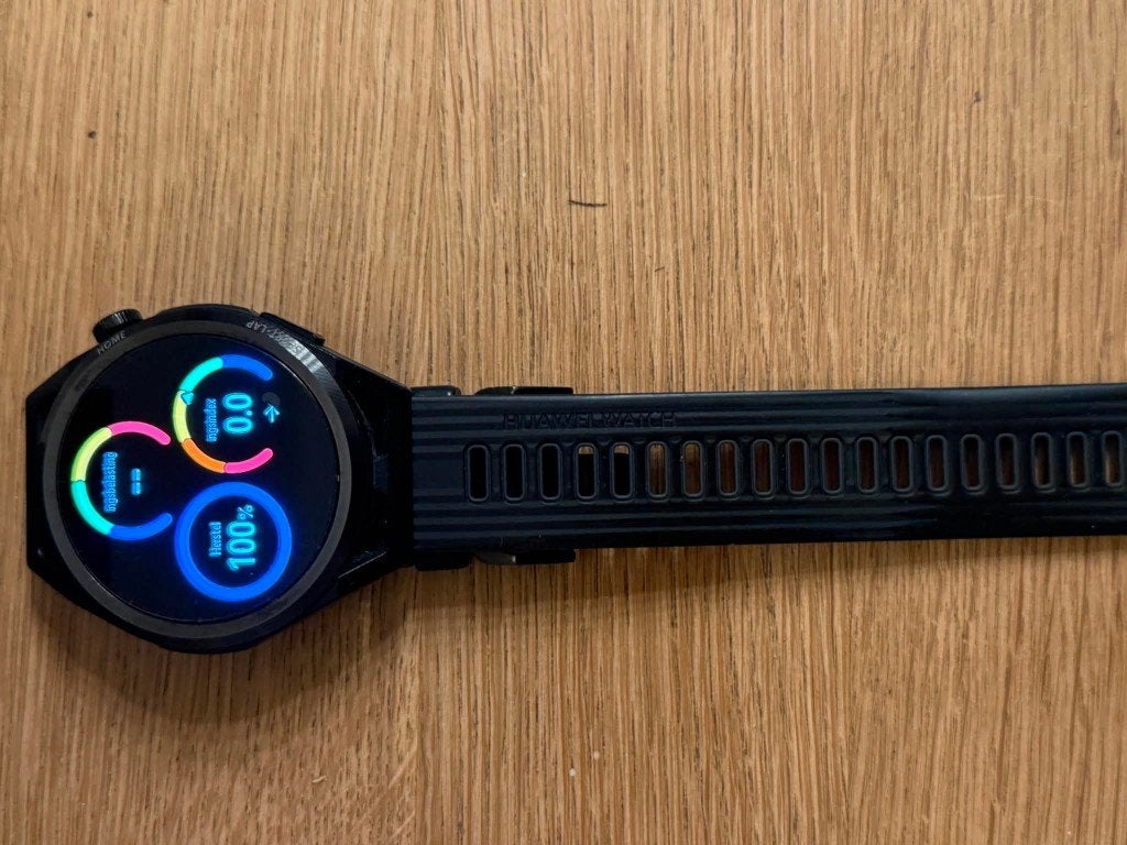 Huawei Watch GT 2e smartwatch., Sieraden, Tassen en Uiterlijk, Smartwatches, Ophalen, Zo goed als nieuw, Zwart, Android