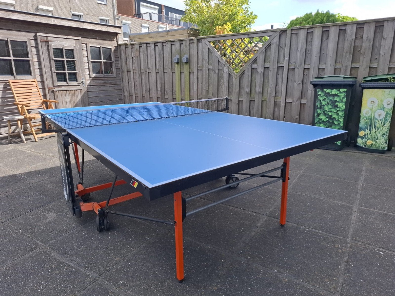 tafeltennistafel, Ophalen, Gebruikt, Tafel Outdoor, Inklapbaar