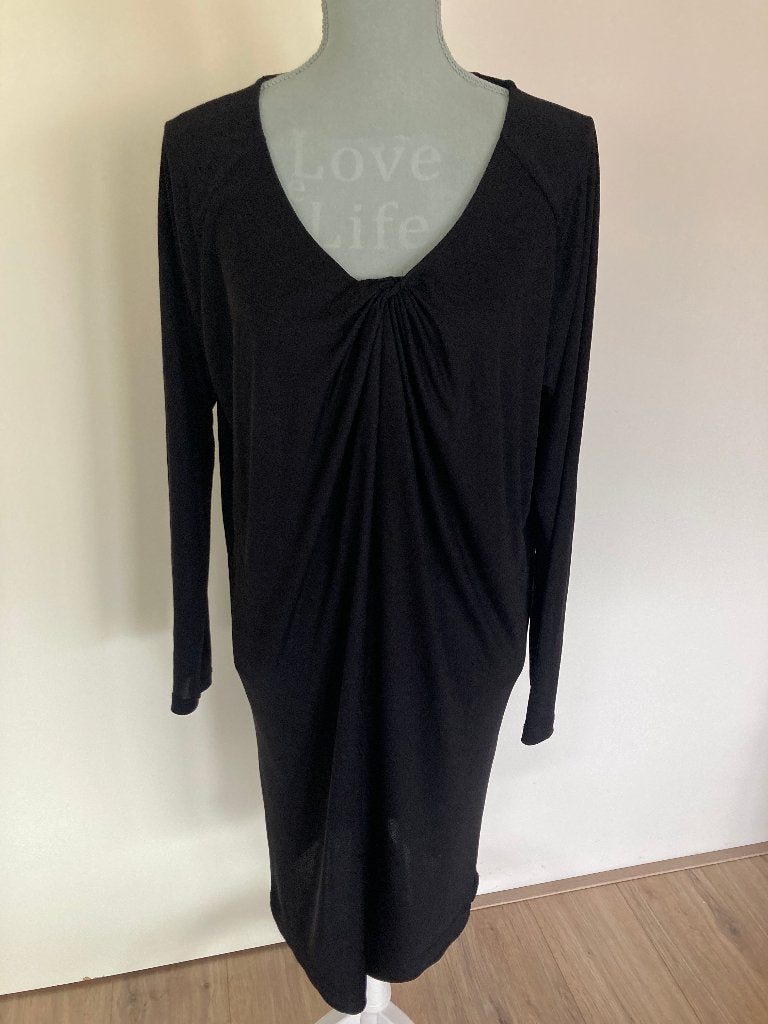 Zwart jurkje/tuniek met lange mouwen - Summum Woman, Kleding | Dames, Summum Woman, Zwart, Maat 42/44 (L), Ophalen of Verzenden