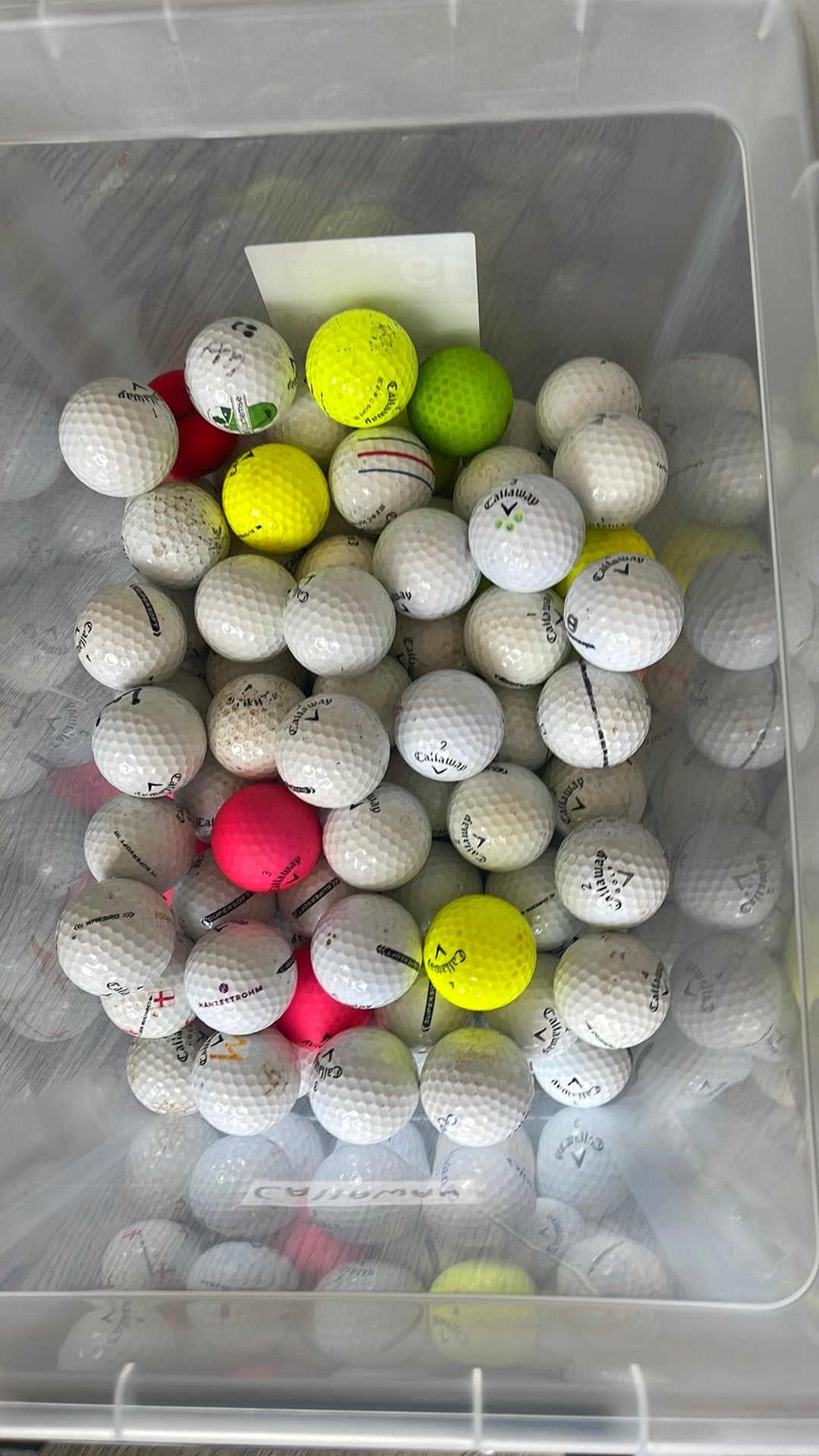 Gallaway golfballen, Sport en Fitness, Golf, Ophalen, Zo goed als nieuw, Bal(len)