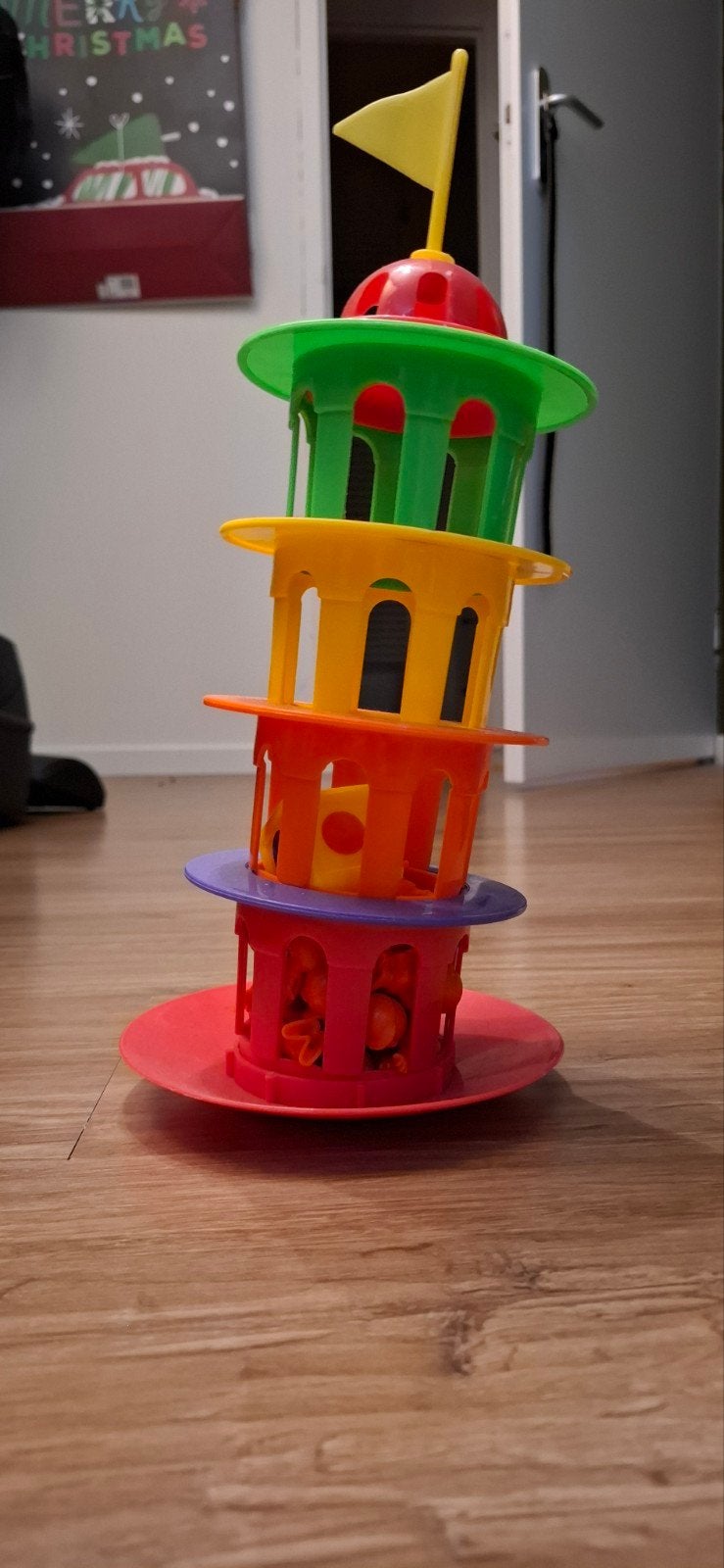 Toren van Pisa compleet, Ophalen