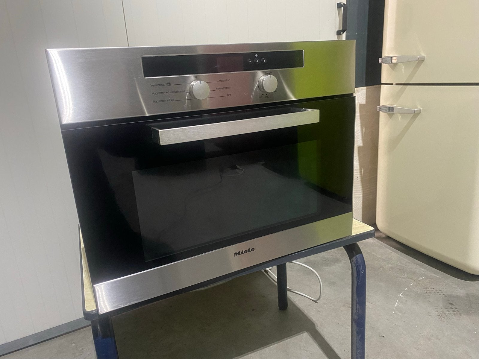 Miele H4020BM Inbouw Combi-oven - Zo goed als nieuw, De laan 8, 45 tot 50 cm, Hete lucht, 60 cm of meer