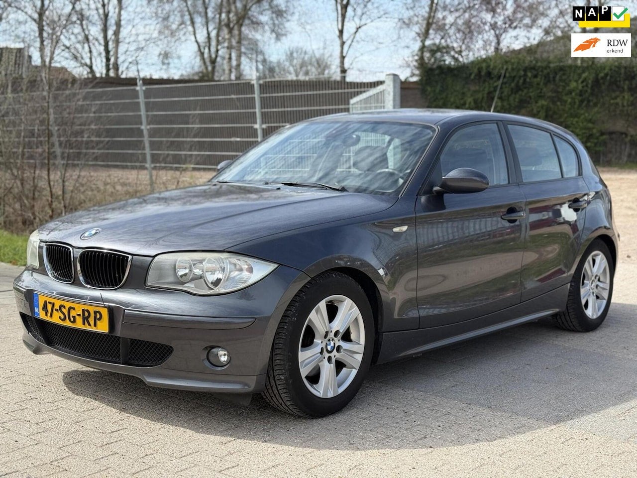BMW 1-serie 120i High Executive Airco Cruise Leder PDC, 1-Serie, Achterwielaandrijving, 4 cilinders, 150 pk