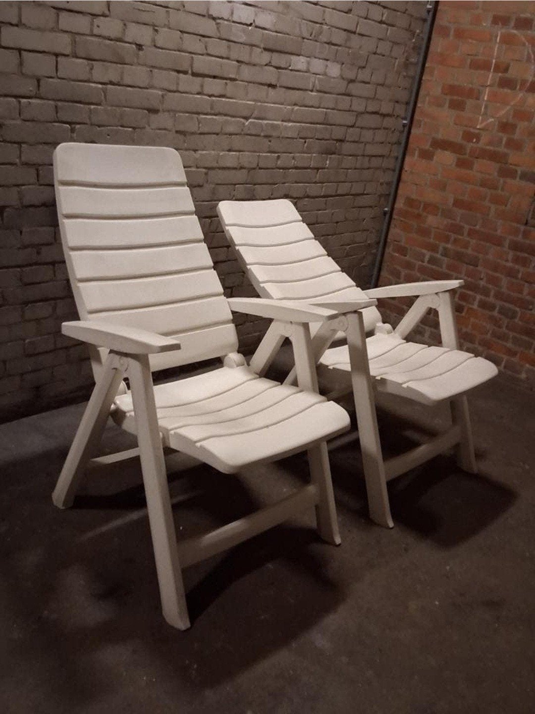 Te koop, 2Hartman Tuinstoel verstelbaar., Ophalen, Kunststof, Verstelbaar