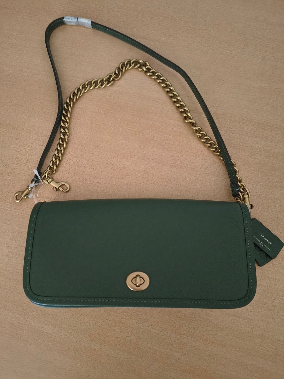 coach dinky bag re-edition 1974, Ophalen, Nieuw, Groen, Schoudertasje