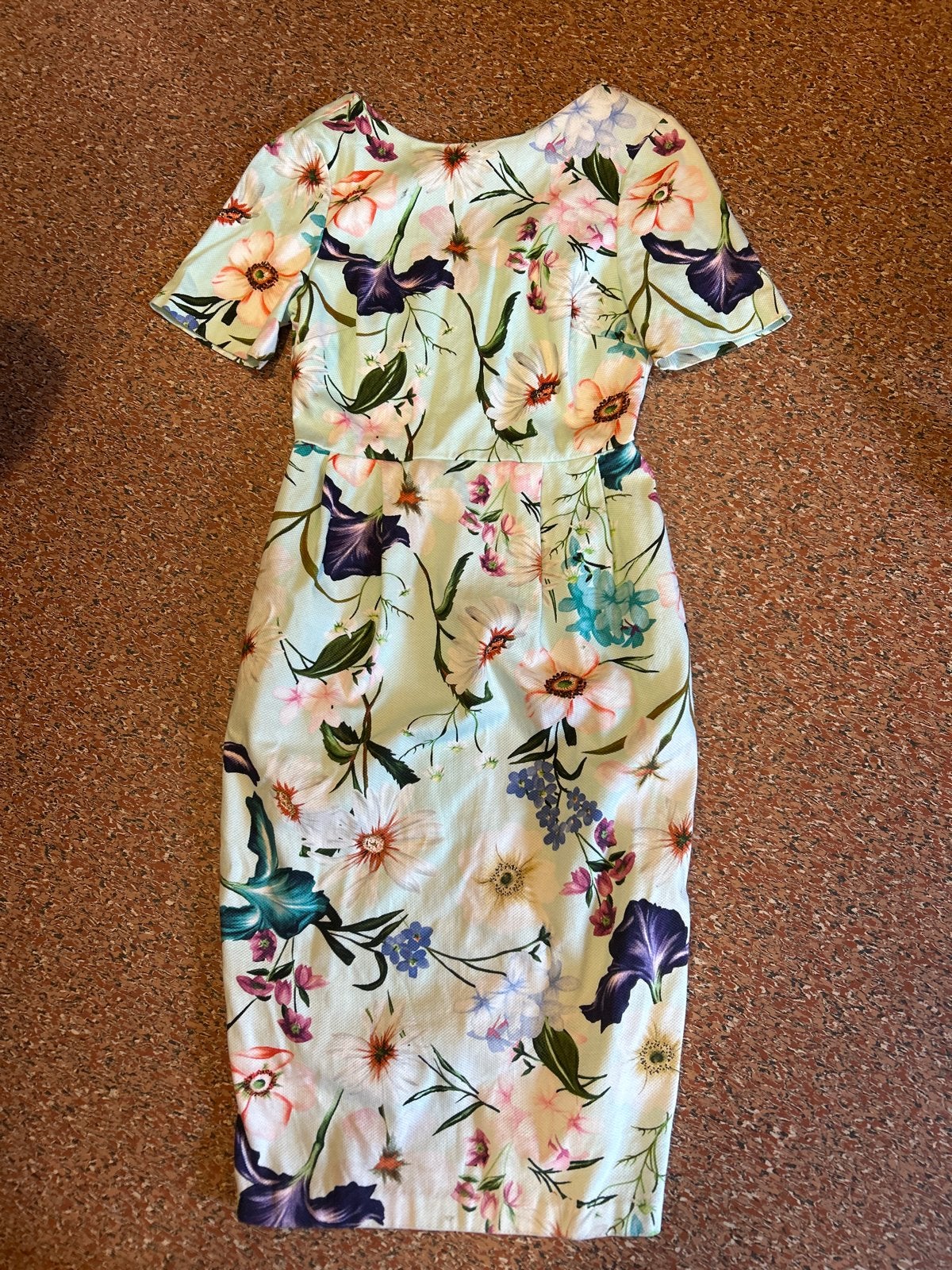 ASOS bloemenjurk, maat 36 (S), Meerkleurig, Ophalen of Verzenden, Zo goed als nieuw, Maat 36 (S)