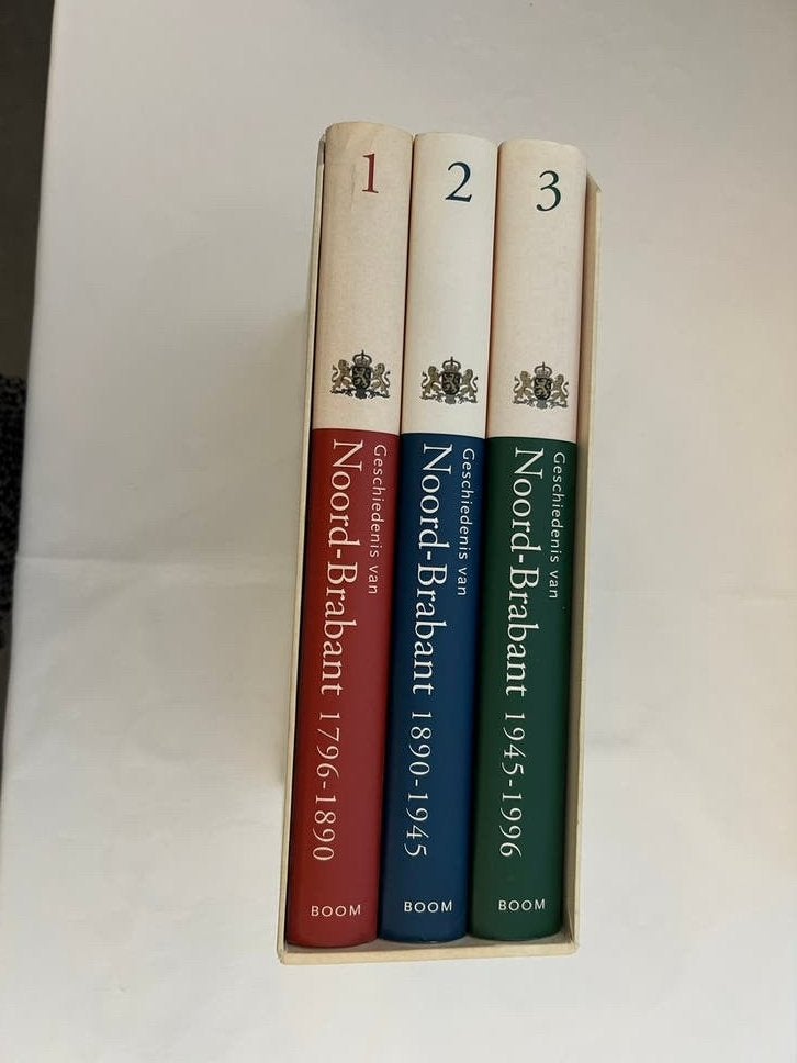 Geschiedenis van Noord Brabant, 3 boeken in mooie doos, Ophalen of Verzenden, Nieuw