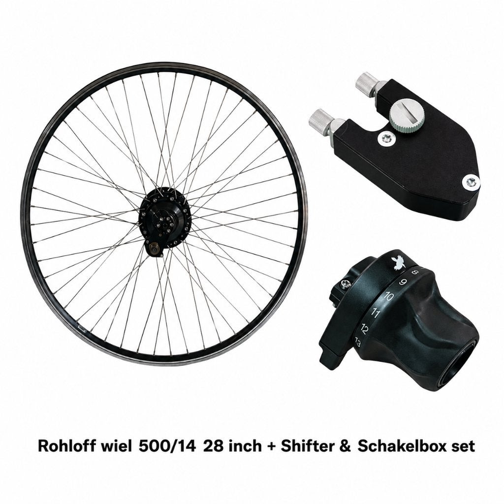 Rohloff Complete Set: Fietswiel 500/14 + Shifter Actieprijs, Wiel, Info@multicyle.nl, Elektrische fiets, Rohloff
