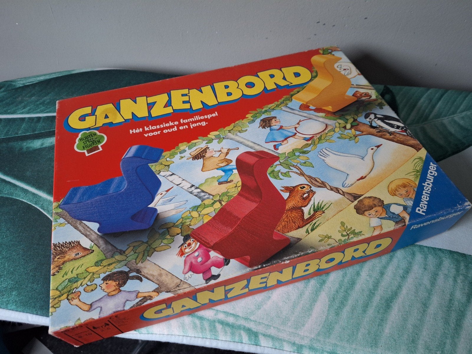 Ganzenbord, Ophalen