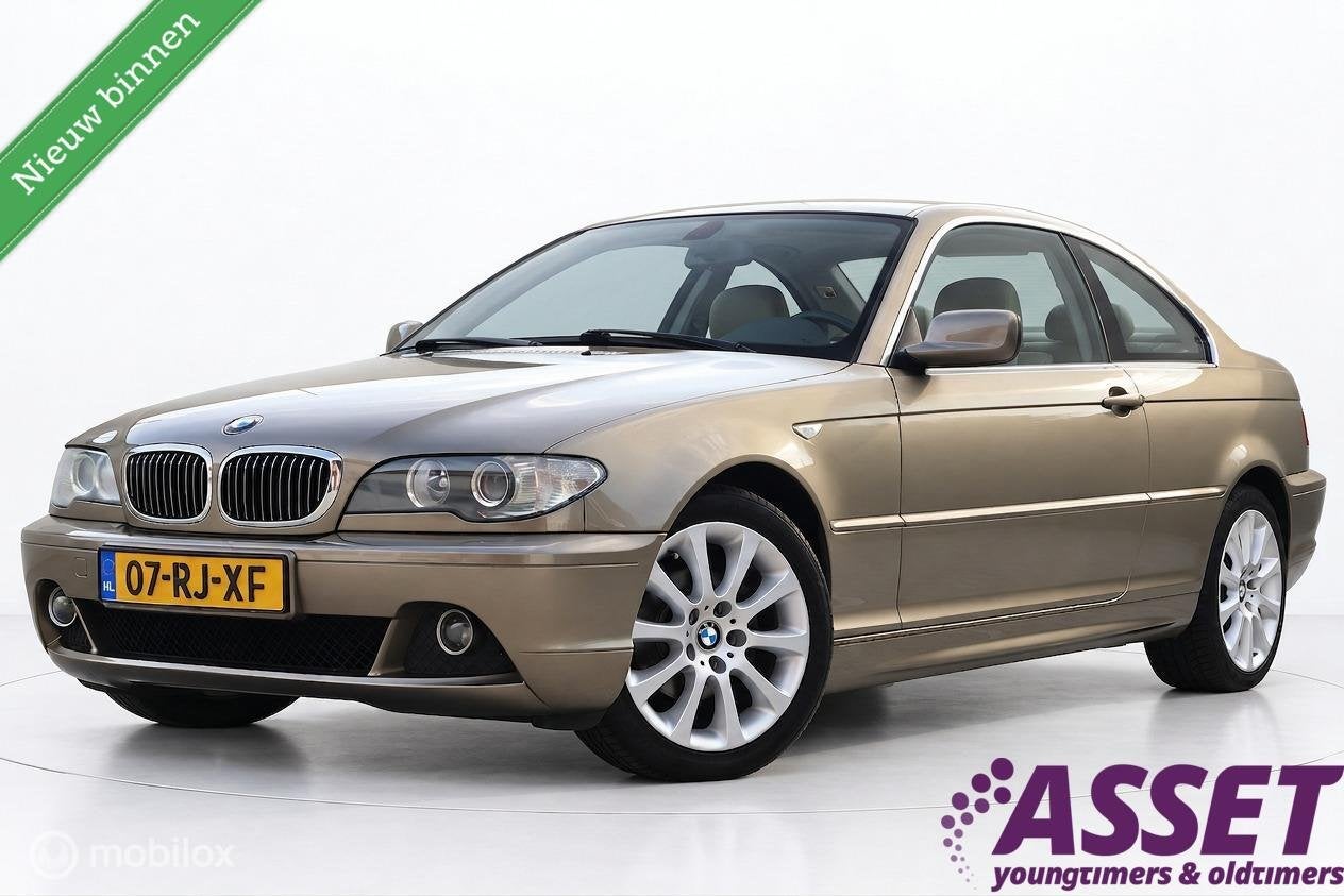 BMW 318ci aut E46 Coupé Lifestyle | sportstoelen | NL auto, Auto's, Automaat, Achterwielaandrijving, 680 kg, 4 cilinders