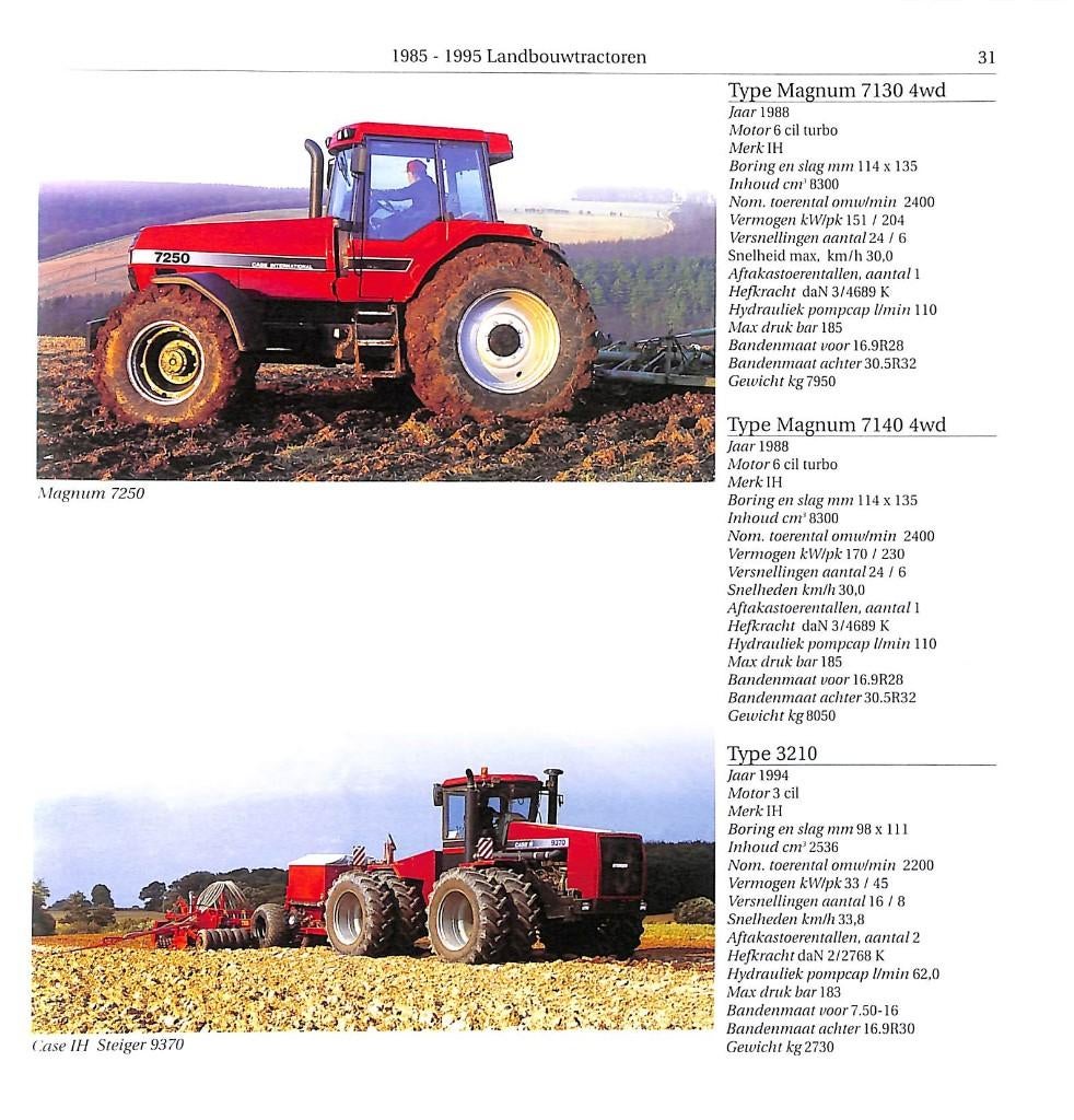 Landbouwtractoren 1985-1995, Boeken, Verzenden, Nieuw, J.A Hoenderken, Tractor en Landbouw