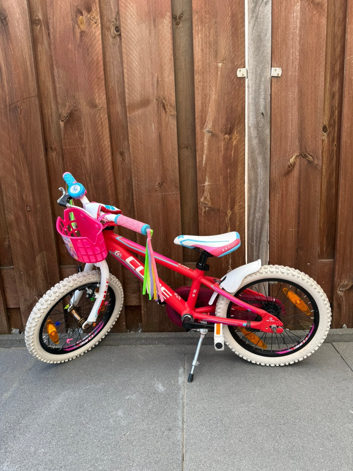 Cube 160/16 inch kinderfiets, Fietsen en Brommers, Fietsen | Kinderfietsjes, Ophalen, Gebruikt, 16 tot 20 inch