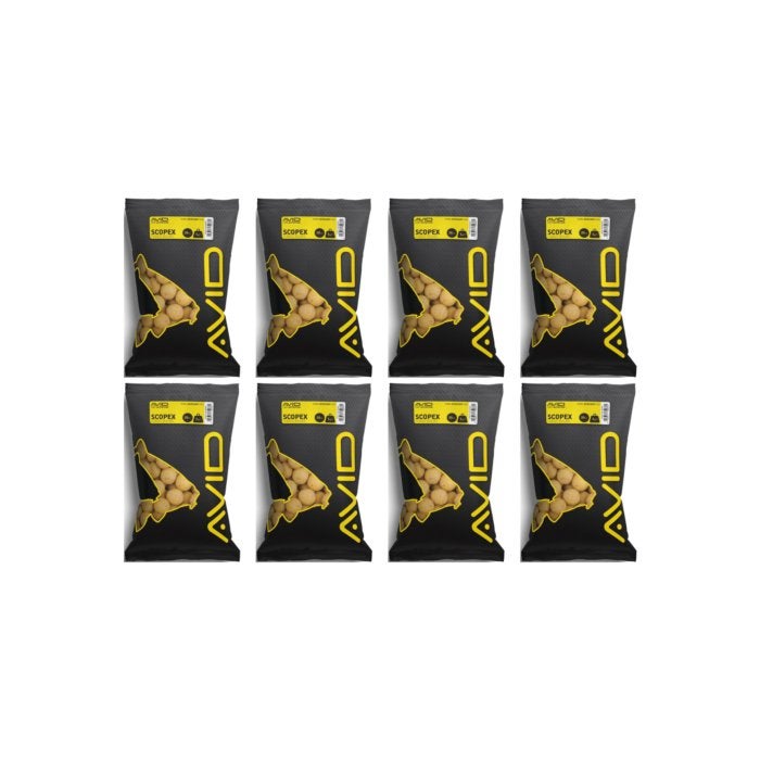 8 PACK | Avid Classic Scopex Boilies 20mm 1kg, Watersport en Boten, Hengelsport | Karpervissen, Ophalen of Verzenden, Nieuw, Overige typen