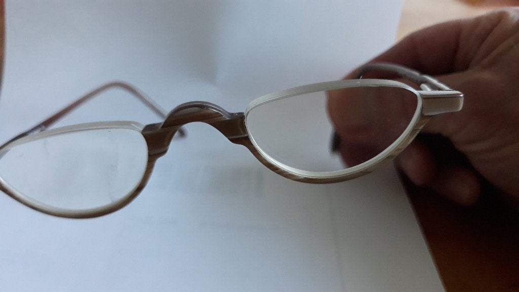 Handmade Vintage Yoshi Tazawa Eyeglasses Design brilmontuur, Verzenden, Gebruikt, Bril, Overige merken