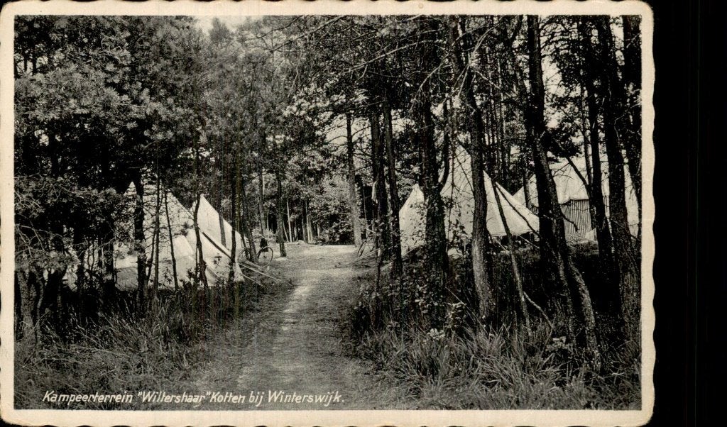 Winterswijk - Kampeerterrein Willershaar - Kotten, Ophalen of Verzenden, 1920 tot 1940, Ongelopen, Gelderland