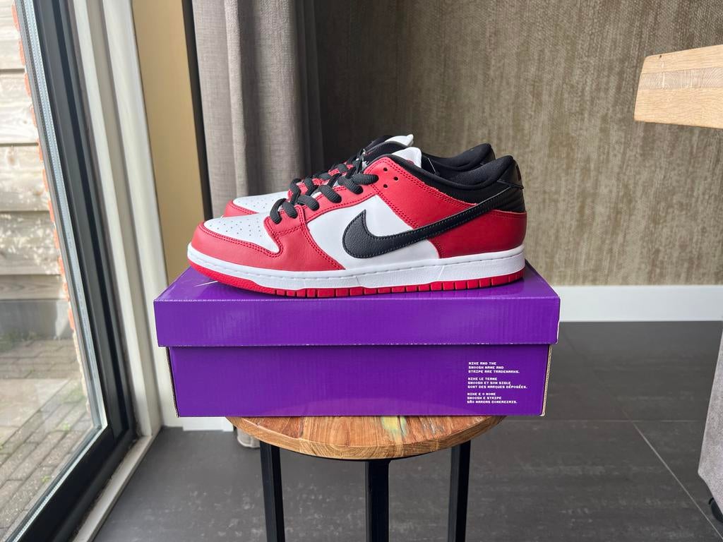 Nike SB Dunk Low J-Pack Chicago - Maat 45,5, Overige kleuren, Nieuw, Ophalen of Verzenden, Sneakers of Gympen