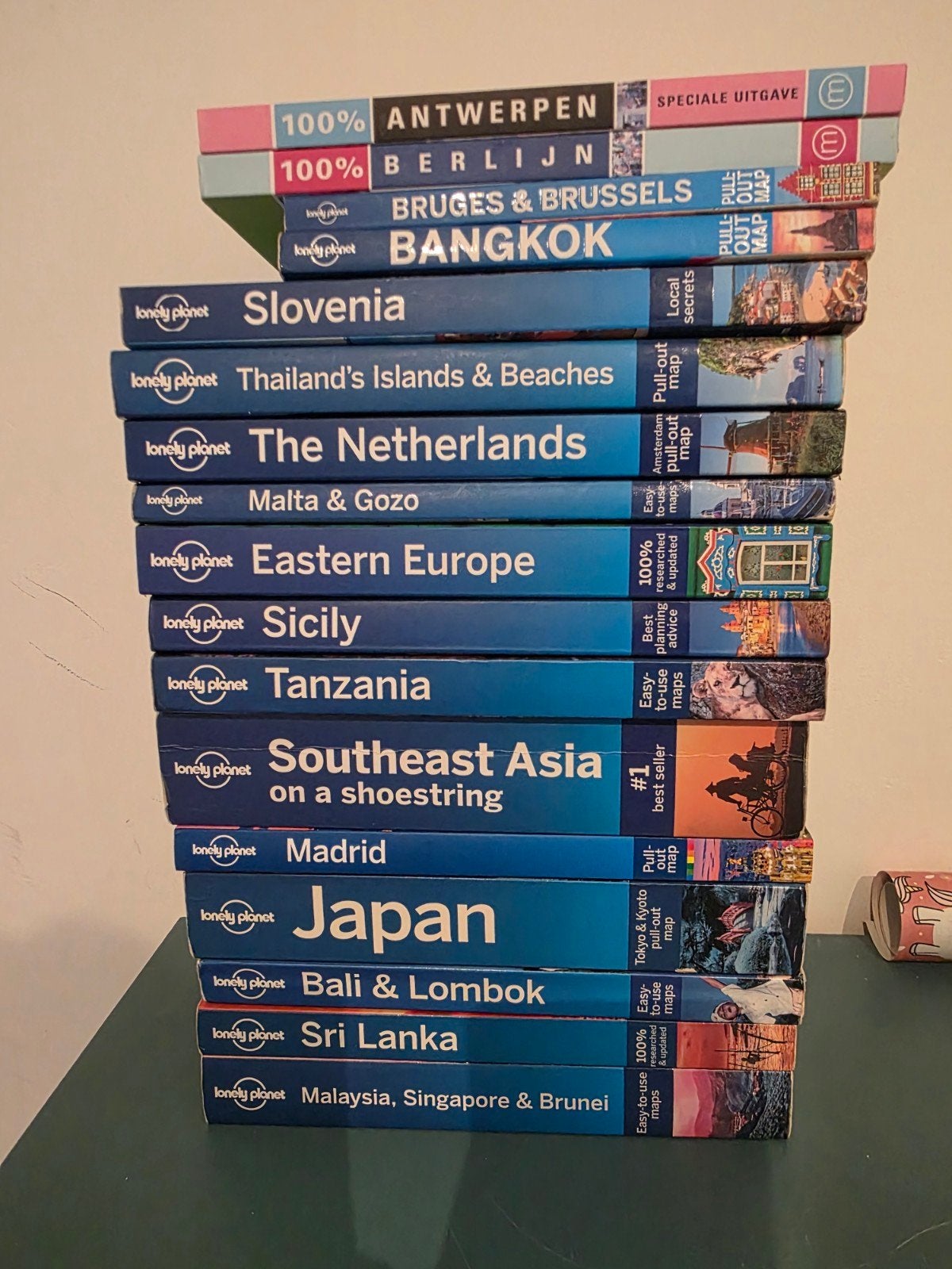 diverse lonely planet, Boeken, Reisgidsen, Reisgids of -boek, Europa, Overige merken, Verzenden