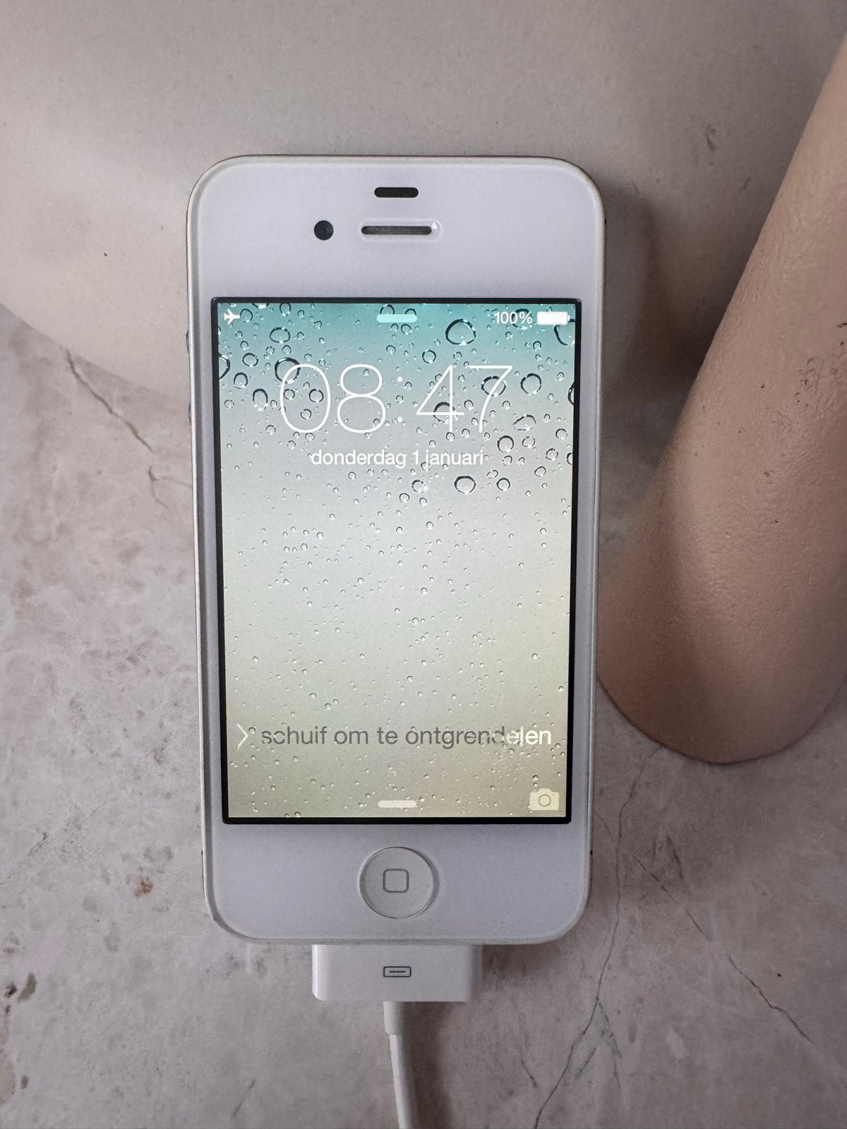 Apple iPhone 4 Wit - Gebruikt, Gebruikt, 16 GB, Wit, Ophalen of Verzenden